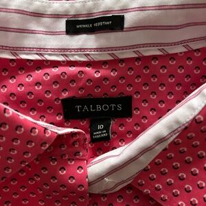 Talbots wrinkle resistant blouse